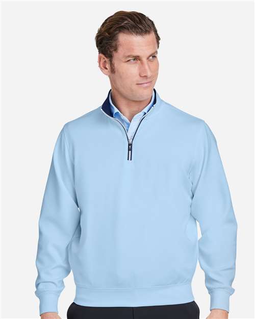 Fairway &amp; Greene Men's Caves Tech Quarter-Zip Pullover C11512
