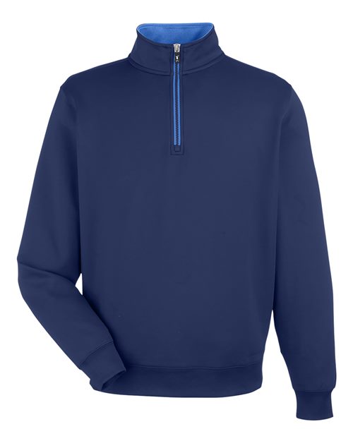 Fairway &amp; Greene Men's Caves Tech Quarter-Zip Pullover C11512