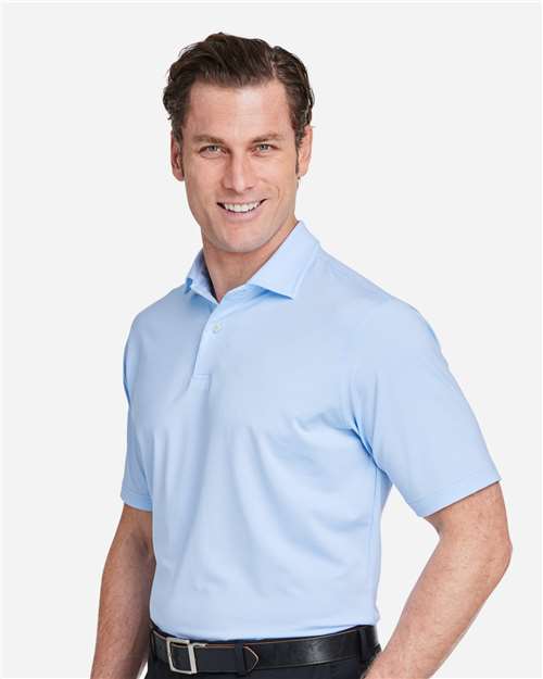 Fairway &amp; Greene Men's USA Made Mini Stripe Tech Polo I11526