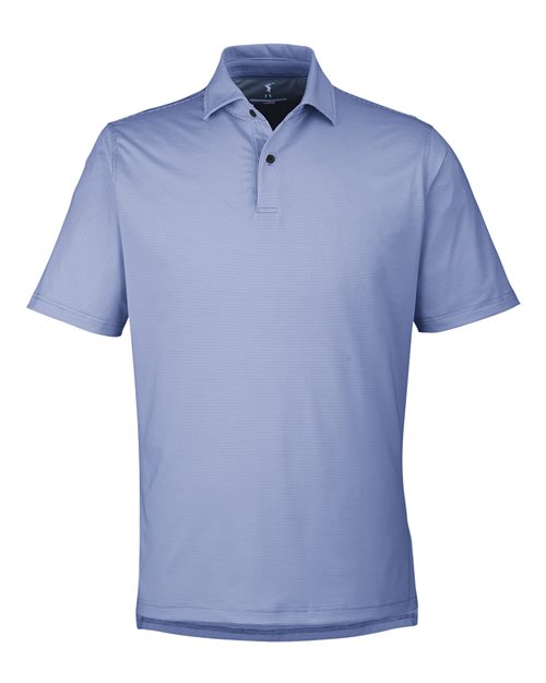 Fairway &amp; Greene Men's USA Made Mini Stripe Tech Polo I11526