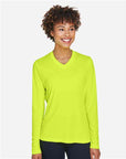 Team 365 Women's Zone Performance Long Sleeve T-Shirt TT11WL