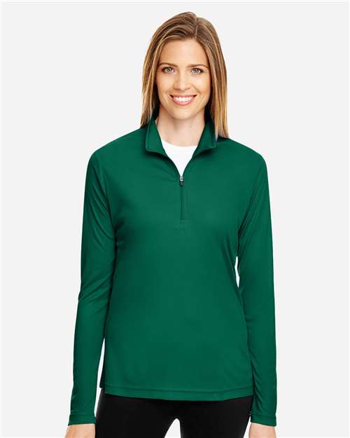 Team 365 Women's Zone Performance Quarter-Zip Pullover TT31W