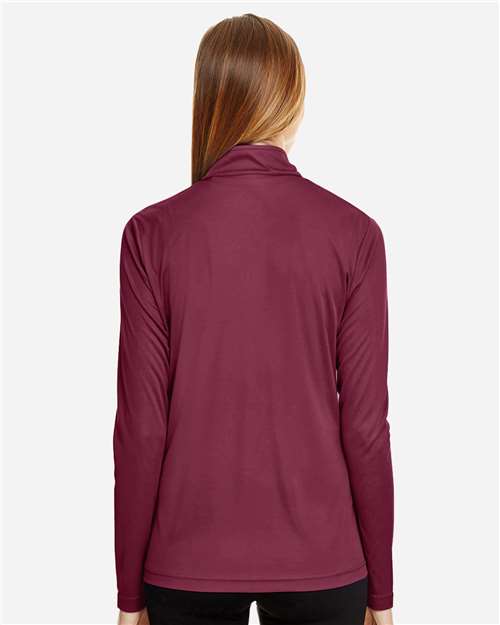 Team 365 Women's Zone Performance Quarter-Zip Pullover TT31W