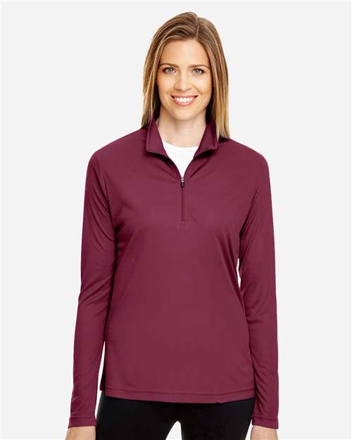 Team 365 Women's Zone Performance Quarter-Zip Pullover TT31W