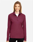 Team 365 Women's Zone Performance Quarter-Zip Pullover TT31W