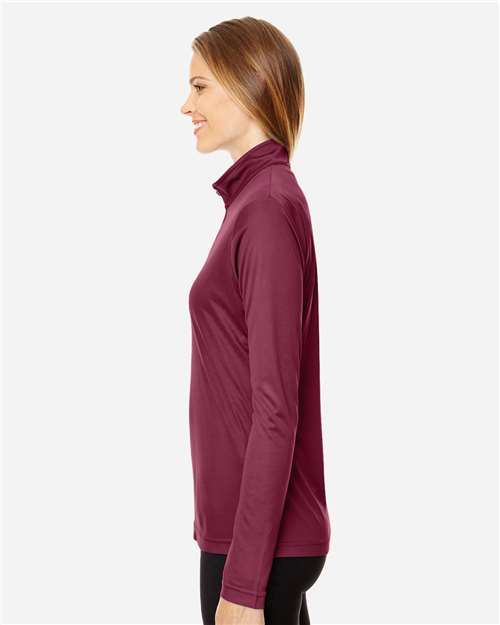 Team 365 Women's Zone Performance Quarter-Zip Pullover TT31W