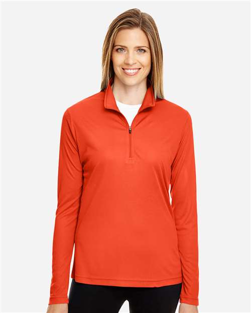 Team 365 Women's Zone Performance Quarter-Zip Pullover TT31W
