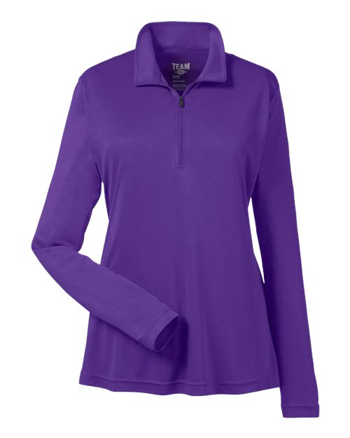 Team 365 Women's Zone Performance Quarter-Zip Pullover TT31W