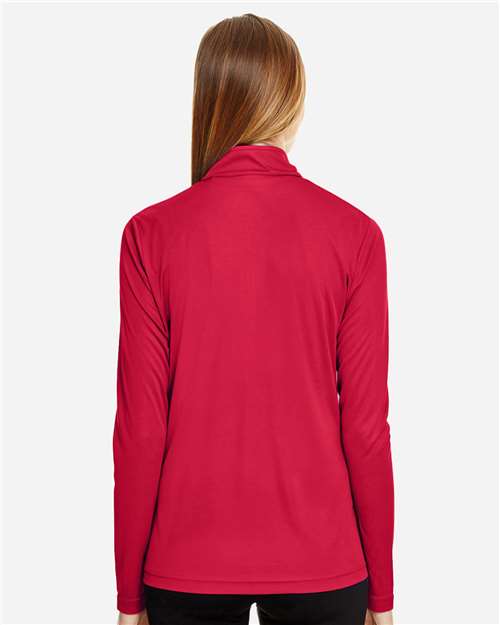 Team 365 Women's Zone Performance Quarter-Zip Pullover TT31W