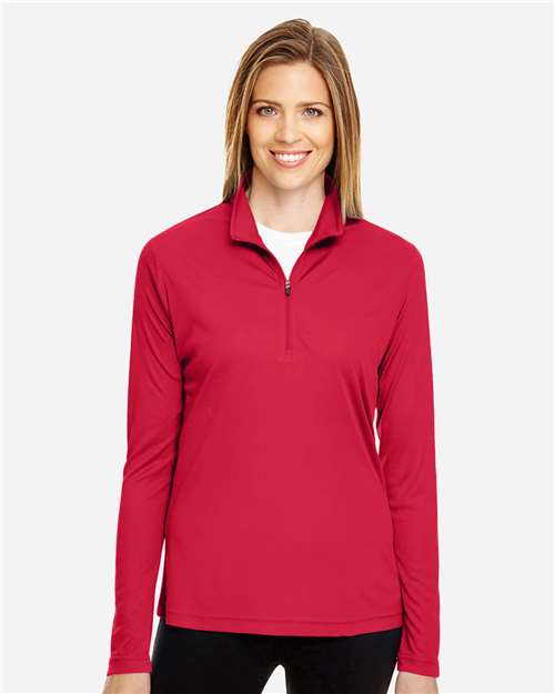 Team 365 Women's Zone Performance Quarter-Zip Pullover TT31W