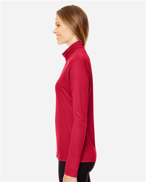 Team 365 Women's Zone Performance Quarter-Zip Pullover TT31W
