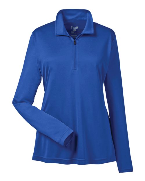 Team 365 Women's Zone Performance Quarter-Zip Pullover TT31W