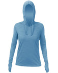 ANETIK Women's Breeze Tech Hooded Long Sleeve T-Shirt WSBRZH0