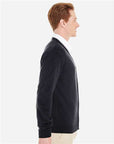 Harriton Men's Pilbloc™ V-Neck Button Cardigan Sweater M425