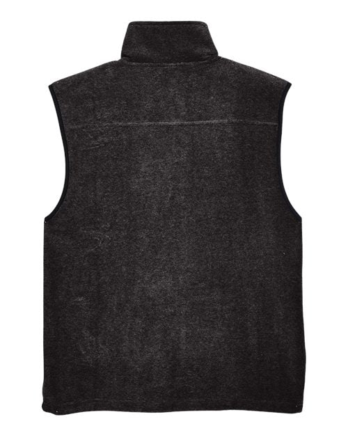 Harriton Unisex Fleece Full-Zip Vest M985