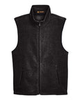 Harriton Unisex Fleece Full-Zip Vest M985
