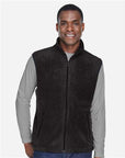 Harriton Unisex Fleece Full-Zip Vest M985