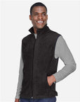 Harriton Unisex Fleece Full-Zip Vest M985