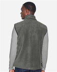 Harriton Unisex Fleece Full-Zip Vest M985