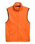 Harriton Unisex Fleece Full-Zip Vest M985