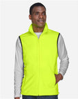 Harriton Unisex Fleece Full-Zip Vest M985