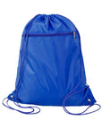 Q-Tees Polyester Drawstring Backpack Q135200