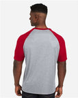 Team 365 Unisex Zone Colorblock Raglan T-Shirt TT62