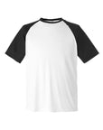 Team 365 Unisex Zone Colorblock Raglan T-Shirt TT62