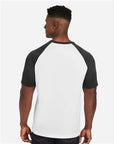 Team 365 Unisex Zone Colorblock Raglan T-Shirt TT62