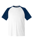 Team 365 Unisex Zone Colorblock Raglan T-Shirt TT62