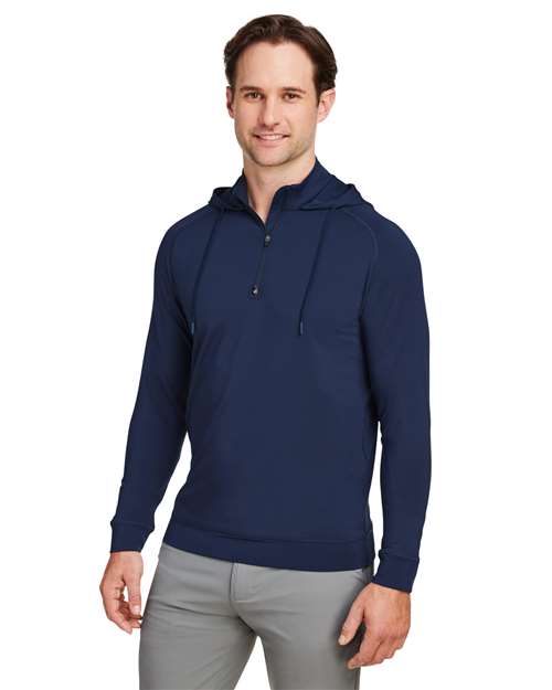 Swannies Unisex Vandyke Quarter-Zip Hooded Pullover SWV600