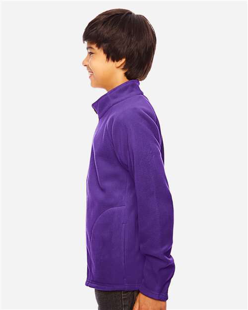Team 365 Youth Campus Microfleece Jacket TT90Y