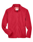 Team 365 Youth Campus Microfleece Jacket TT90Y