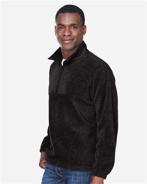 Harriton Men's Fleece Quarter-Zip Pullover M980
