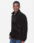 Harriton Men's Fleece Quarter-Zip Pullover M980