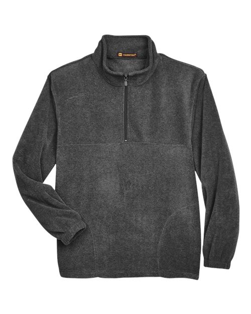 Harriton Men's Fleece Quarter-Zip Pullover M980