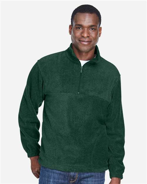 Harriton Men's Fleece Quarter-Zip Pullover M980