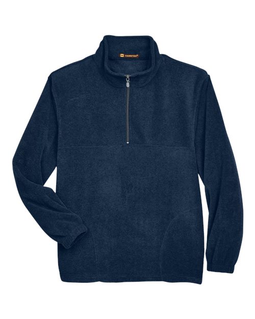Harriton Men's Fleece Quarter-Zip Pullover M980