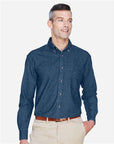 Harriton Men's Denim Shirt M550