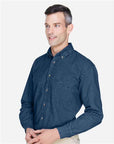 Harriton Men's Denim Shirt M550