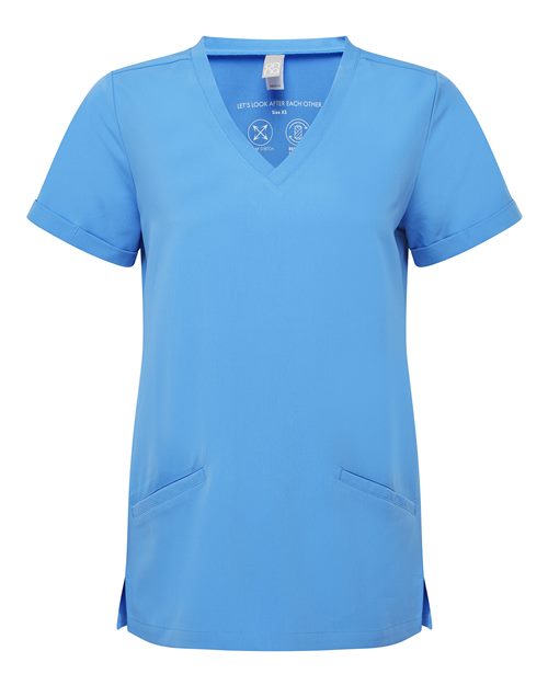 Onna Women's Invincible V-Neck Stretch Scrub Top NN310