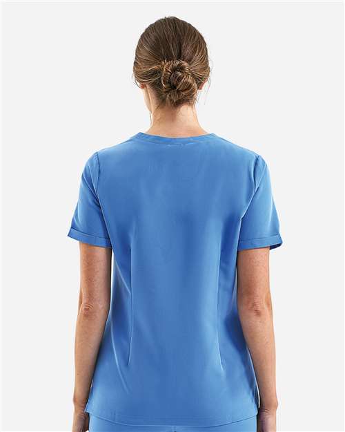 Onna Women's Invincible V-Neck Stretch Scrub Top NN310