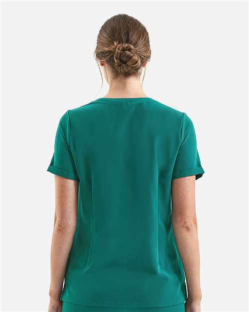 Onna Women's Invincible V-Neck Stretch Scrub Top NN310