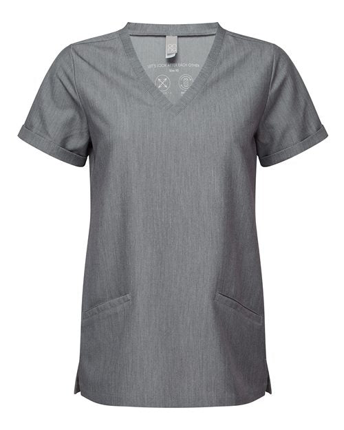 Onna Women's Invincible V-Neck Stretch Scrub Top NN310
