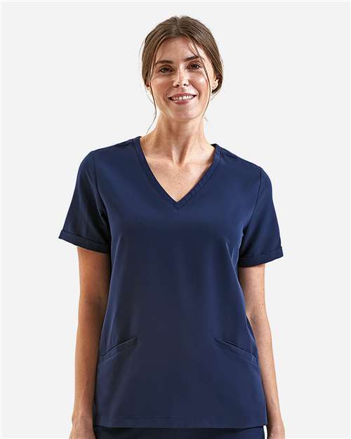 Onna Women's Invincible V-Neck Stretch Scrub Top NN310