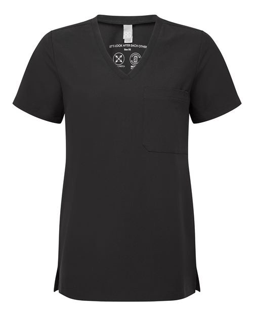Onna Women's Limitless V-Neck Stretch Scrub Top NN300