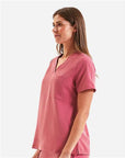 Onna Women's Limitless V-Neck Stretch Scrub Top NN300
