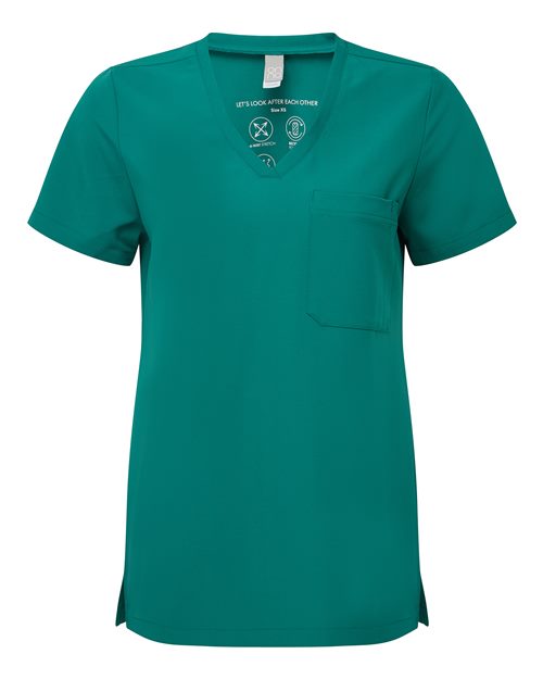 Onna Women's Limitless V-Neck Stretch Scrub Top NN300