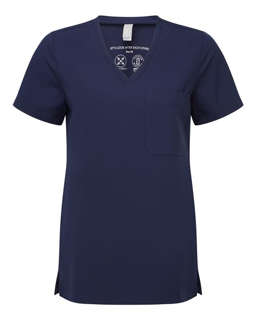 Onna Women's Limitless V-Neck Stretch Scrub Top NN300
