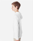 Team 365 Youth Zone Performance Hooded Long Sleeve T-Shirt TT41Y